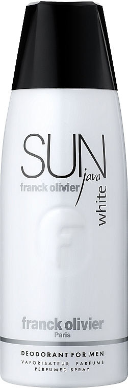 Franck Olivier Sun Java White For Men - Парфумований дезодорант — фото N1