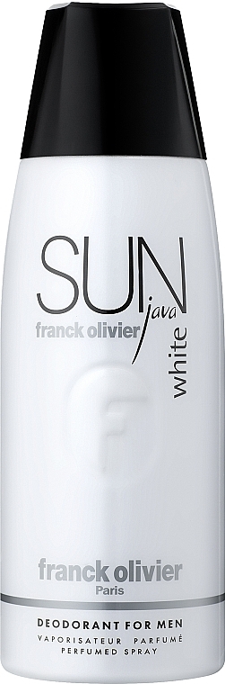 Franck Olivier Sun Java White For Men - Парфюмированный дезодорант — фото N1