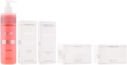 Парфумерія, косметика Набір Набор "Wish" - Christina Kit (gel/300ml + scrub/75ml + mask/75ml + cr/50ml + cr/30ml)