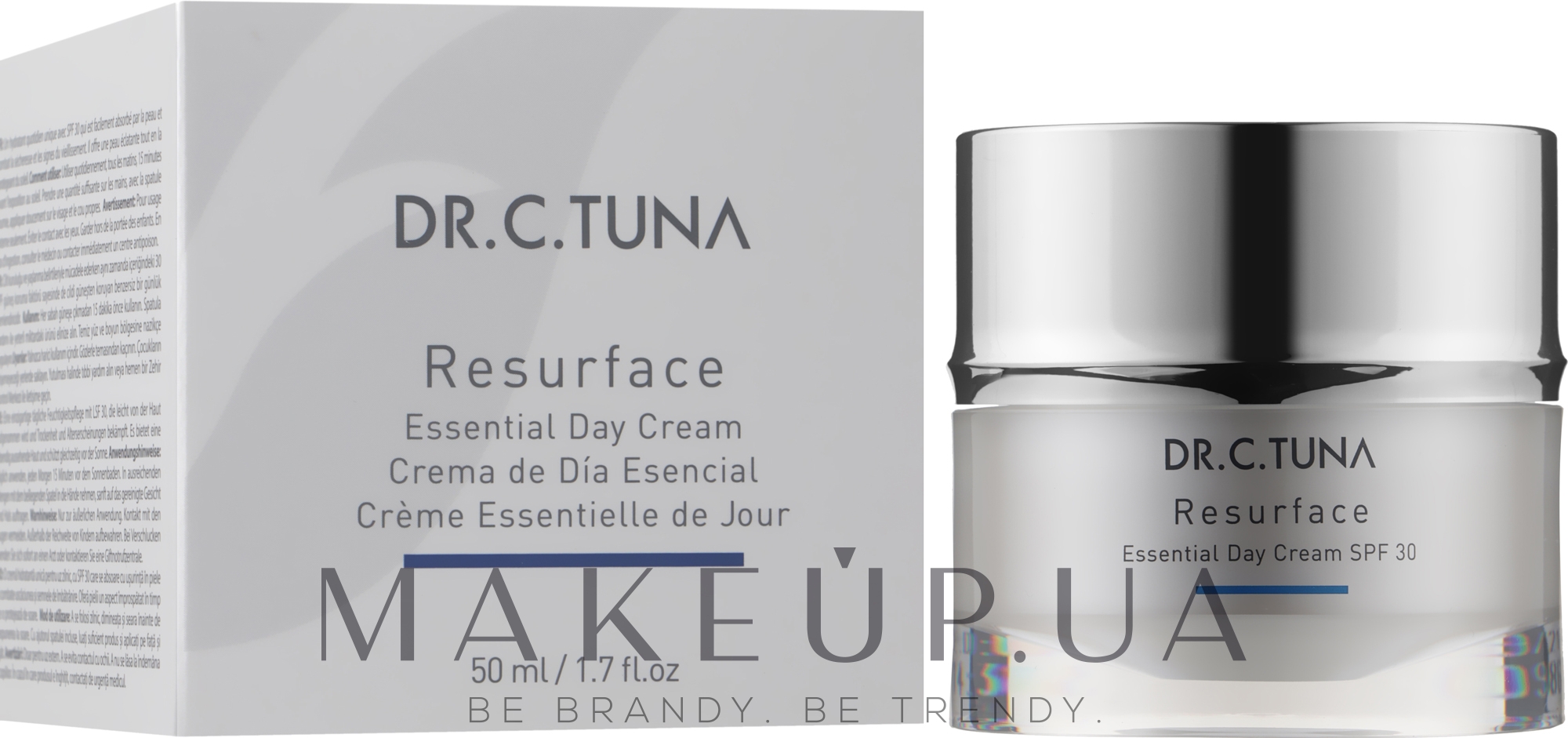 Зволожувальний денний крем для обличчя - Farmasi Dr.C.Tuna Resurface Essential Day Cream — фото 50ml