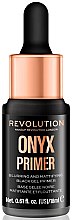 Парфумерія, косметика Основа під макіяж з матовим ефектом - Makeup Revolution Onyx Primer