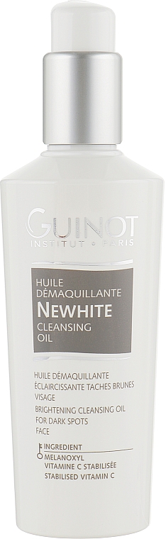 Осветляющие масло для снятия макияжа - Guinot Newhite Perfect Brightening Cleansing Oil — фото N1