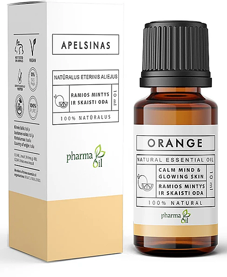 Эфирное масло "Апельсин" - Pharma Oil Orange Essential Oil — фото N1