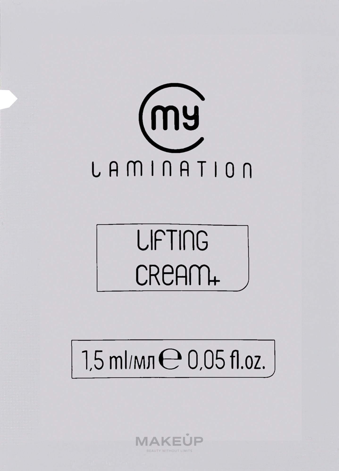 Перманентний препарат для вій - My Lamination Liftig Cream + №1 — фото 1.5ml