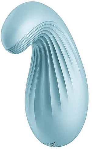 Вибростимулятор, голубой - Satisfyer Dipping Delight Light Blue — фото N1