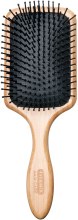 Бамбукова масажна щітка для волосся, 25 см - TITANIA — фото N2