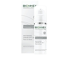 Духи, Парфюмерия, косметика Крем против пигментных пятен для лица - Bionnex Whitexpert Whitening Cream SPF 30