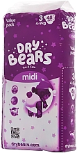 Парфумерія, косметика Підгузки Soft&Thin, 3 Midi (4-9кг), 48 шт. - Dry Bears