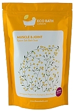 Духи, Парфюмерия, косметика Соль для ванны - Eco Bath London Muscle And Joint Epsom Salt Bath Soak (дой-пак)