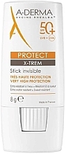 Стік сонцезахисний - A-Derma Protect X-Trem Stick Invisible SPF 50+ — фото N1