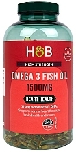 Пищевая добавка "Омега-3", 1500 мг - Holland & Barrett Omega 3 Fish Oil 1500mg — фото N1