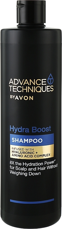 Шампунь для волосся і шкіри голови "Суперзволоження" - Avon Advance Techniques Hydra Boost Shampoo — фото N1