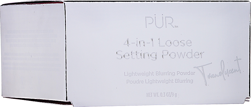 Фиксирующая пудра для лица - Pur 4-in-1 Loose Setting Powder — фото N1