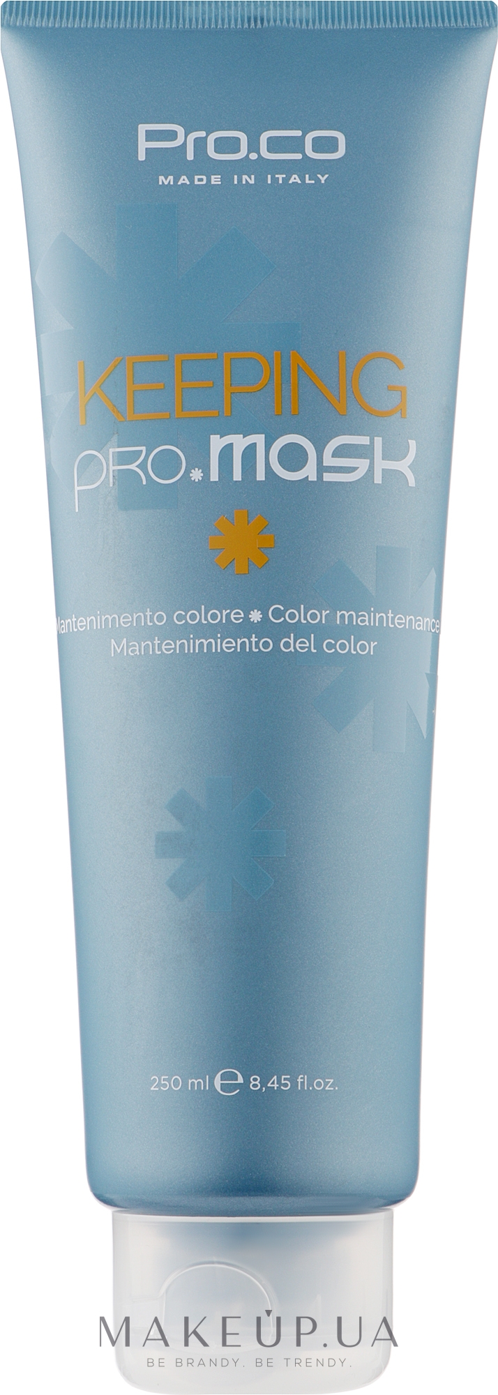 Маска для фарбованого волосся - Pro.Co Keeping Mask — фото 250ml