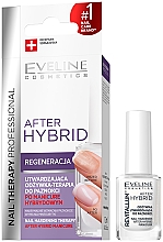 Укрепляющий кондиционер для ногтей - Eveline Cosmetics After Hybrid Manicure — фото N1