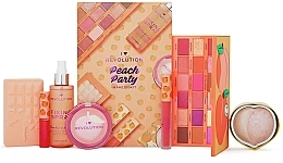 Парфумерія, косметика Набір для макіяжу, 7 продуктів - I Heart Revolution Peach Party Makeup Kit