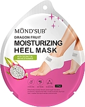 Парфумерія, косметика Зволожувальна маска для ніг - Mond'Sub Dragon Fruit Moisturizing Heel Mask