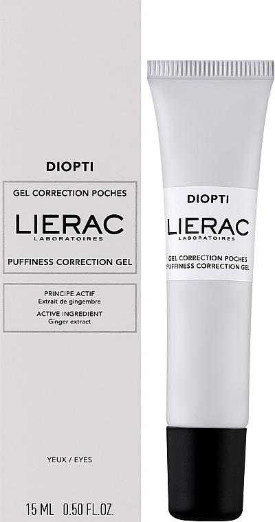 Гель для коррекции отечности под глазами - Lierac Diopti Puffiness Correction Gel — фото N2