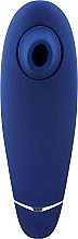 Вакуумный клиторальный стимулятор, синий - Womanizer Premium 2 Blueberry — фото N3