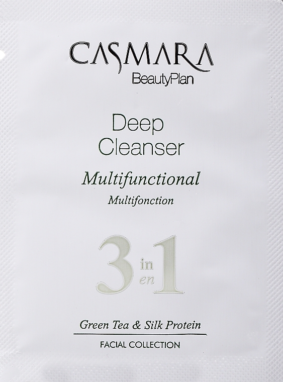 ПОДАРОК! Очищающее средство «3 в 1» с зеленым чаем - Casmara Deep Cleanser Multifunctional 3in1 — фото N1