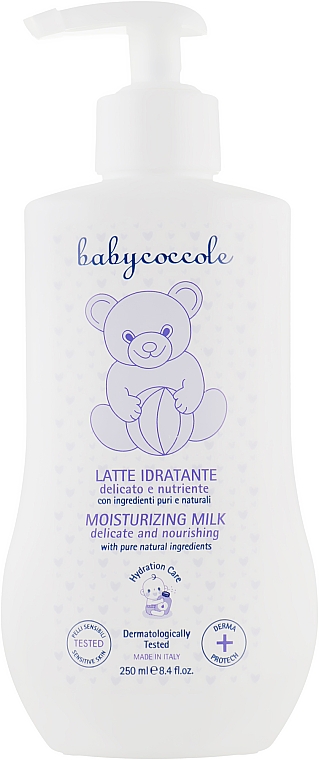 Ніжне зволожувальне молочко для немовлят - Babycoccole — фото N2