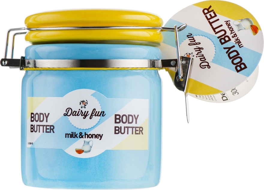 Масло для тела "Молоко и мед" - Delia Dairy Fun Body Butte Milk & Honey