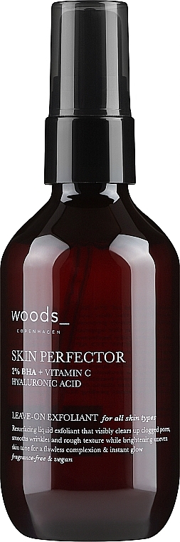 Відлущувальний ексфоліант для обличчя - Woods Copenhagen Skin Perfector 2% BHA — фото N1