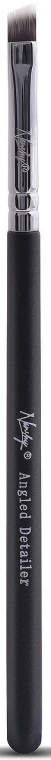 Кисть для макияжа EB-02-OB - Nanshy Angled Detailer Brush Onyx Black — фото N1