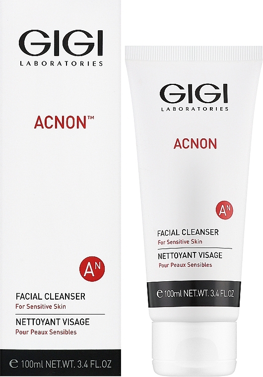 Очищувальний гель для чутливої шкіри обличчя - Gigi Acnon Facial Cleanser — фото N2