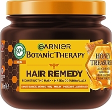Духи, Парфюмерия, косметика Маска для волос "Медовые сокровища" - Garnier Botanic Therapy Hair Remedy Honey Treasures Reconstructing Mask