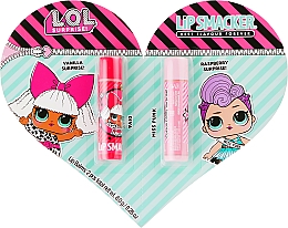 Набор бальзамов для губ - Lip Smacker L.O.L. Surprise! Diva+Miss Punk (lip/balm/2х4g) — фото N1