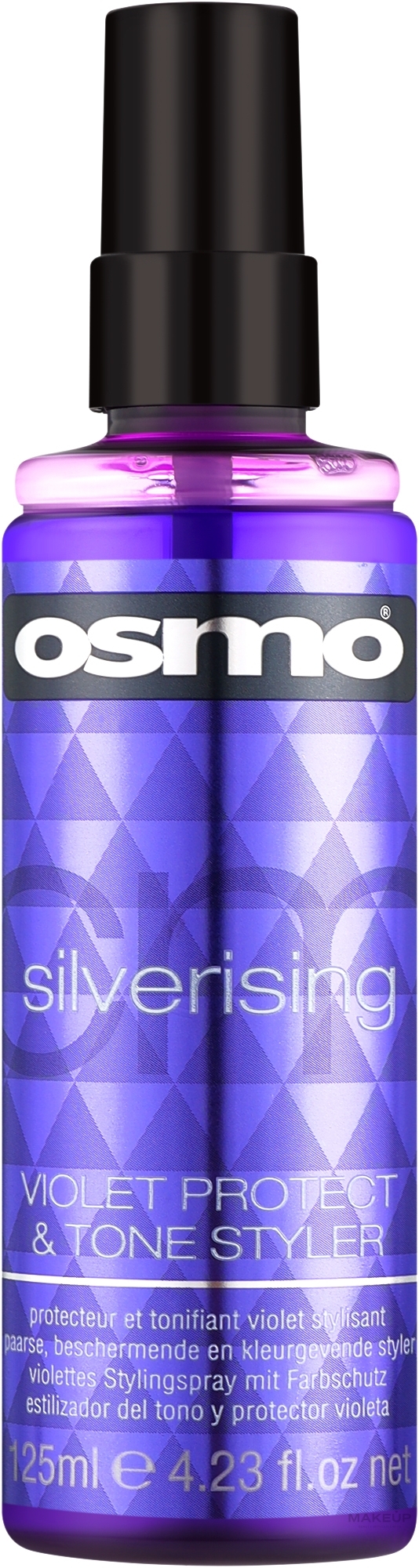 Спрей-нейтрализатор желтизны - Osmo Silverising Violet Protect & Tone Styler — фото 125ml