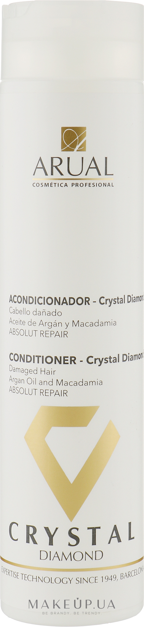 Восстанавливающий кондиционер для поврежденных волос - Arual Crystal Diamond Conditioner — фото 250ml