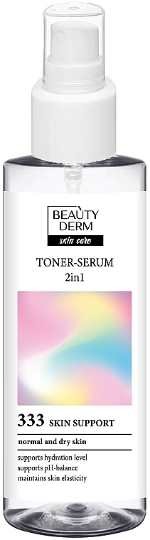 Тонер-сыворотка 2в1 для лица Ready?Glow! - Beauty Derm — фото N1