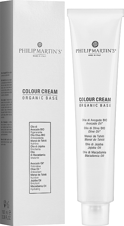 Корректор краски для волос - Philip Martin's Color Cream Organic Base With Avocado Oil — фото N2