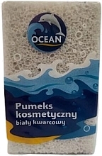 Косметическая кварцевая пемза, белая - Ocean  — фото N1