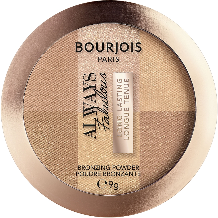 Пудра бронзувальна для обличчя - Bourjois Always Fabulous Bronzing Powder