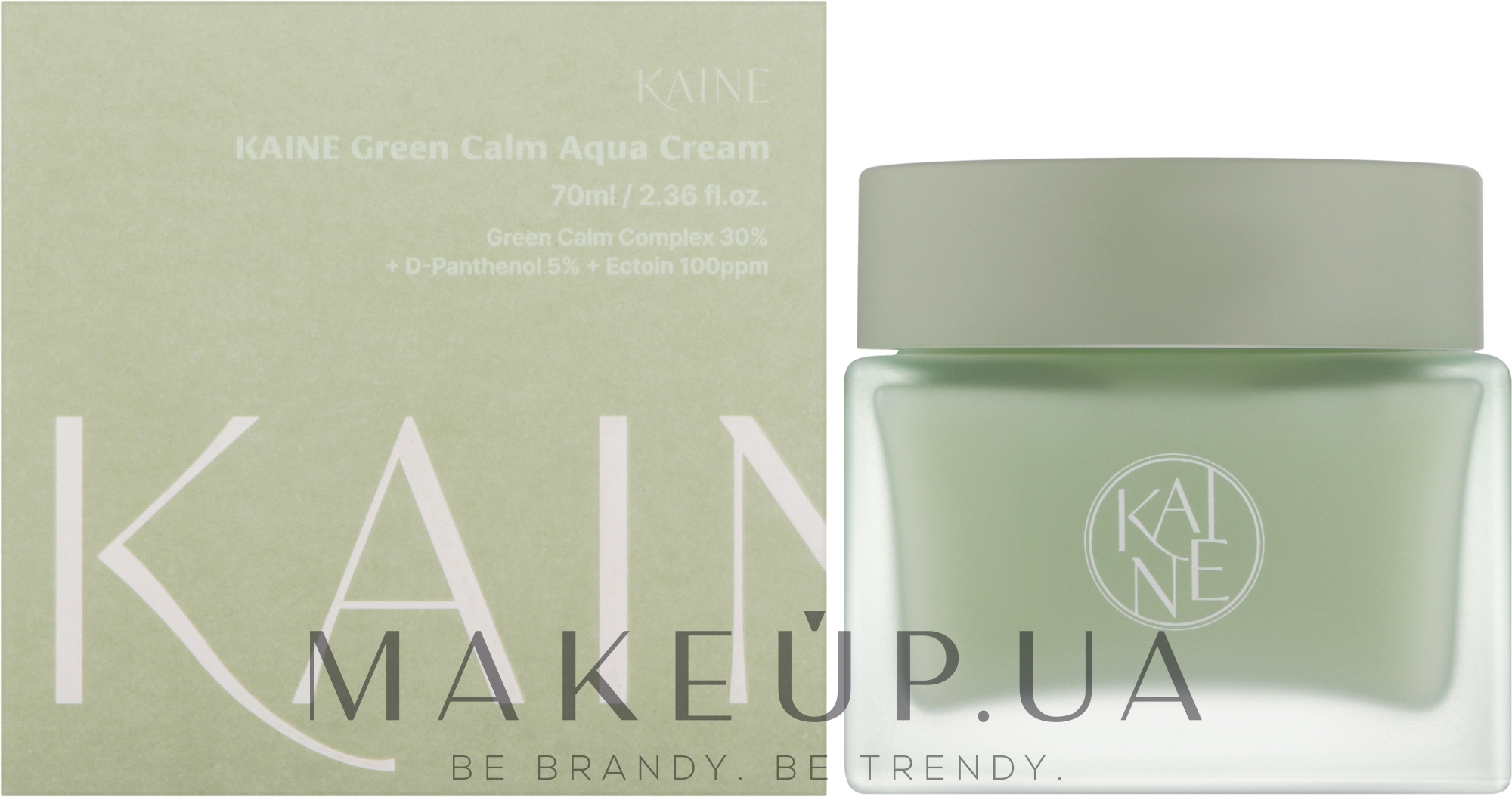Легкий зволожувальний крем із зеленим комплексом - Kaine Green Calm Aqua Cream — фото 70ml