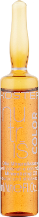 Олія для фарбованого й мельованого волосся - Koster Nutris Color Mineralizing Oil — фото N1