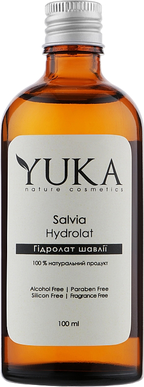 Гідролат шавлії - Yuka Hydrolat Salvia — фото N1