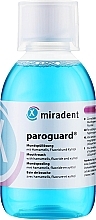 Ополіскувач для ротової порожнини з чутливими яснами - Miradent Paroguard Mouthwash — фото N1