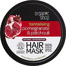 Парфумерія, косметика Маска для волосся "Гранат і пачулі" - Organic Shop Mask Pomegranate and Patchouli