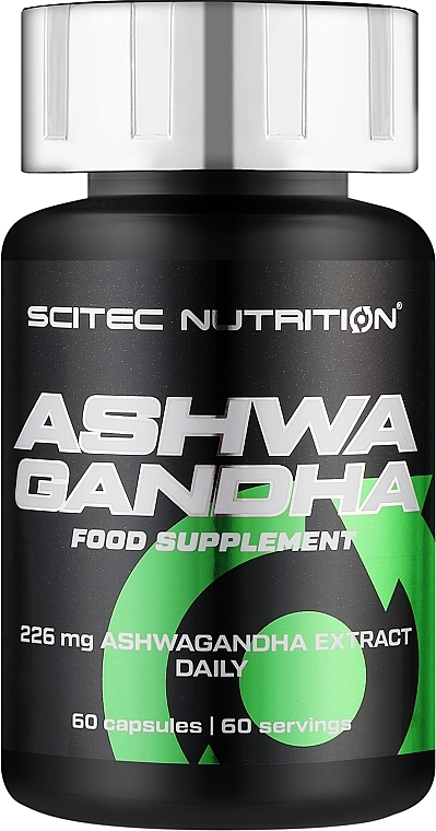 Пищевая добавка "Ашваганда" - Scitec Nutrition Ashwagandha — фото N1