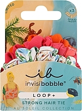 Резинка-браслет для волосся, 3 шт. - Invisibobble Loop+ Au Soleil Beachy Bliss — фото N1