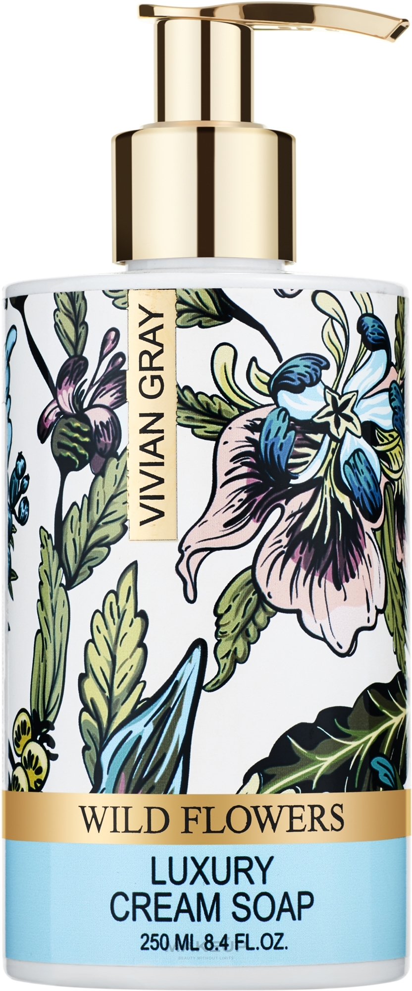 Vivian Gray Wild Flowers - Жидкое крем-мыло для рук — фото 250ml