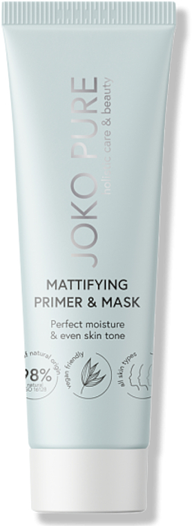 Праймер-маска для обличчя - Joko Pure Mattifying Primer & Mask — фото N1