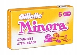 Духи, Парфюмерия, косметика Набор лезвий - Gillette Minora Stainless Steel Blades