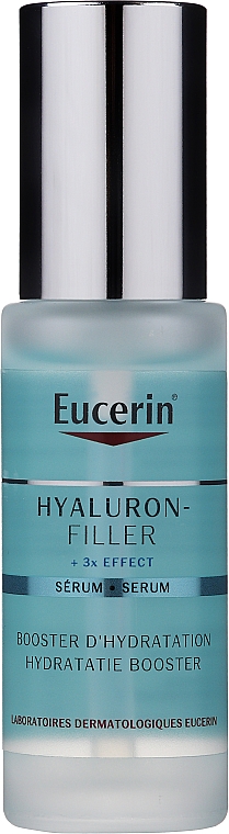 Увлажняющяя сыворотка для лица - Eucerin Hyaluron-Filler + 3x Effect Hydration Booster Serum — фото N2