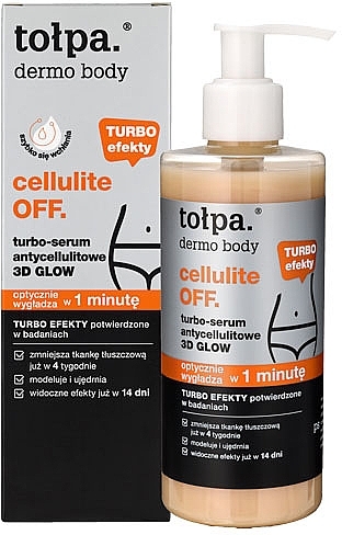 Сироватка антицелюлітна - Tolpa Dermo Body Cellulite OFF Turbo Serum — фото N1