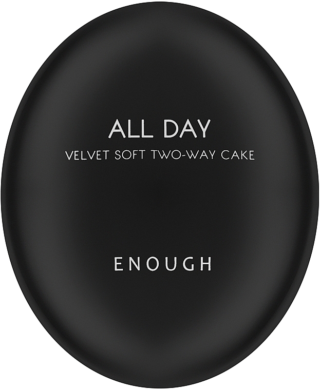 Пудра для лица - Enough All Day Velvet Soft Two-Way Cake SPF 28 PA++  — фото N2